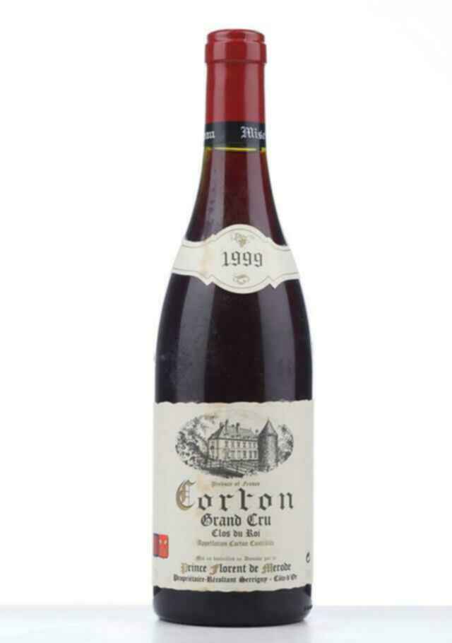 Prince Florent De Merode Corton Clos Du Roi Grand Cru 1999