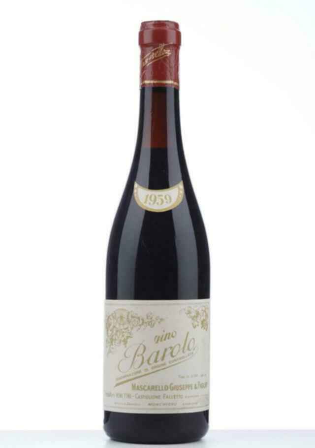 Giuseppe Mascarello Barolo 1959
