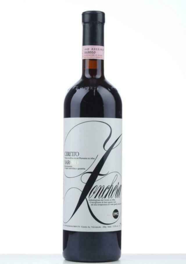 Ceretto Barolo Fonchera 1992