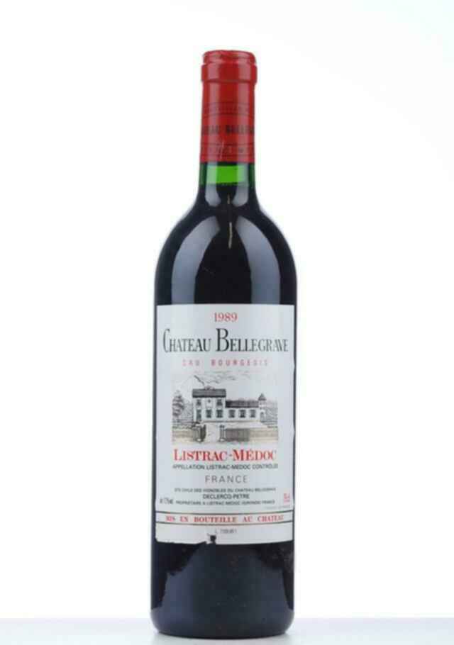 Chateau Bellegrave 1989