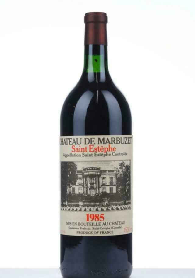 Chateau De Marbuzet 1985