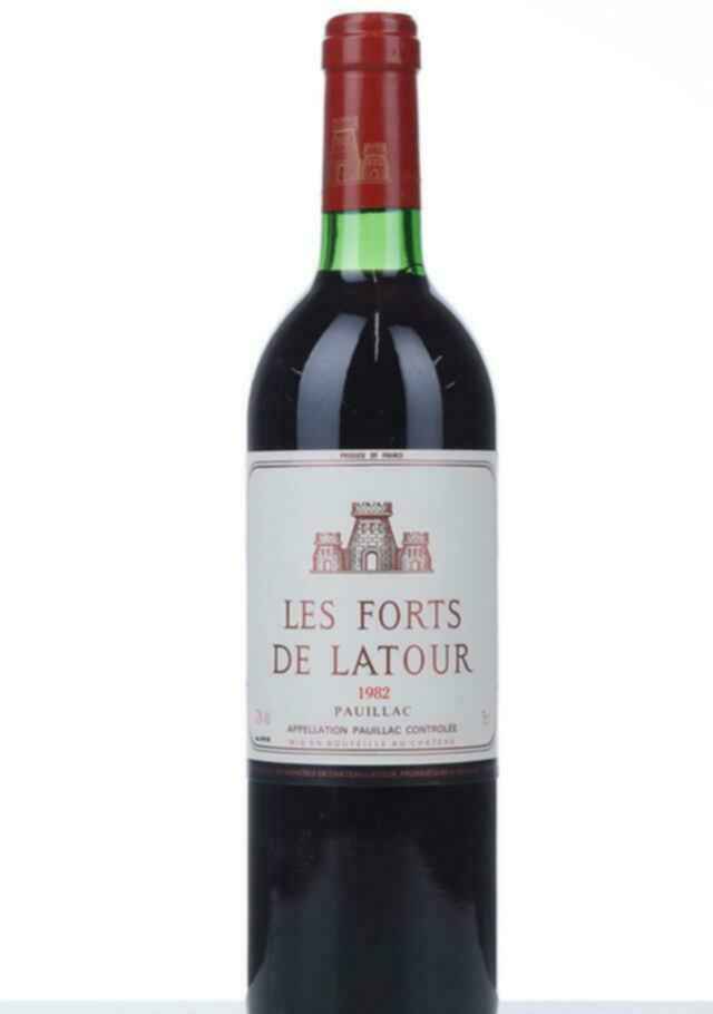 Chateau Latour Les Forts De Latour 1982
