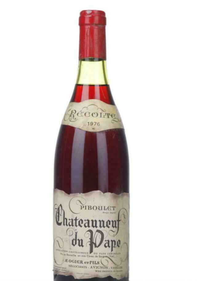 A. Ogier Chateauneuf Du Pape 1976