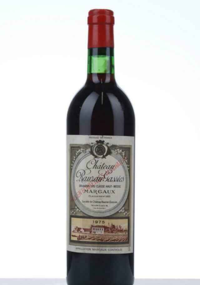Chateau Rauzan Gassies 1975