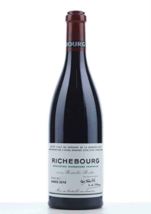 De La Romanee Conti Richebourg Grand Cru 2018