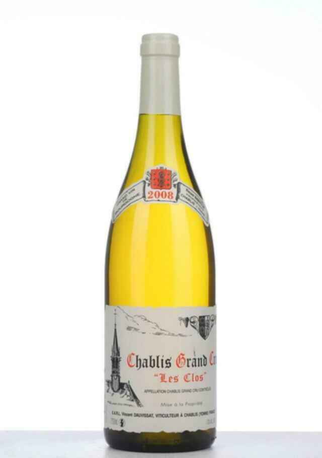Vincent Dauvissat Chablis Les Clos Grand Cru 2008