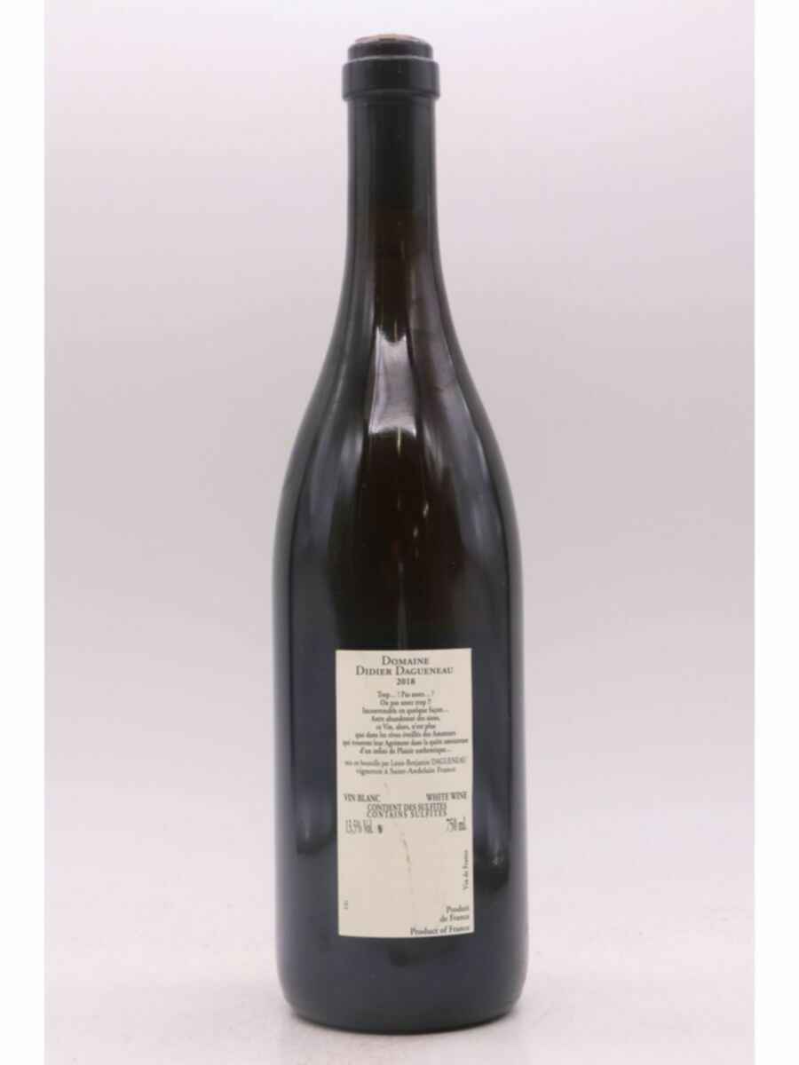 Didier Dagueneau Pouilly Fume Buisson Renard 2018