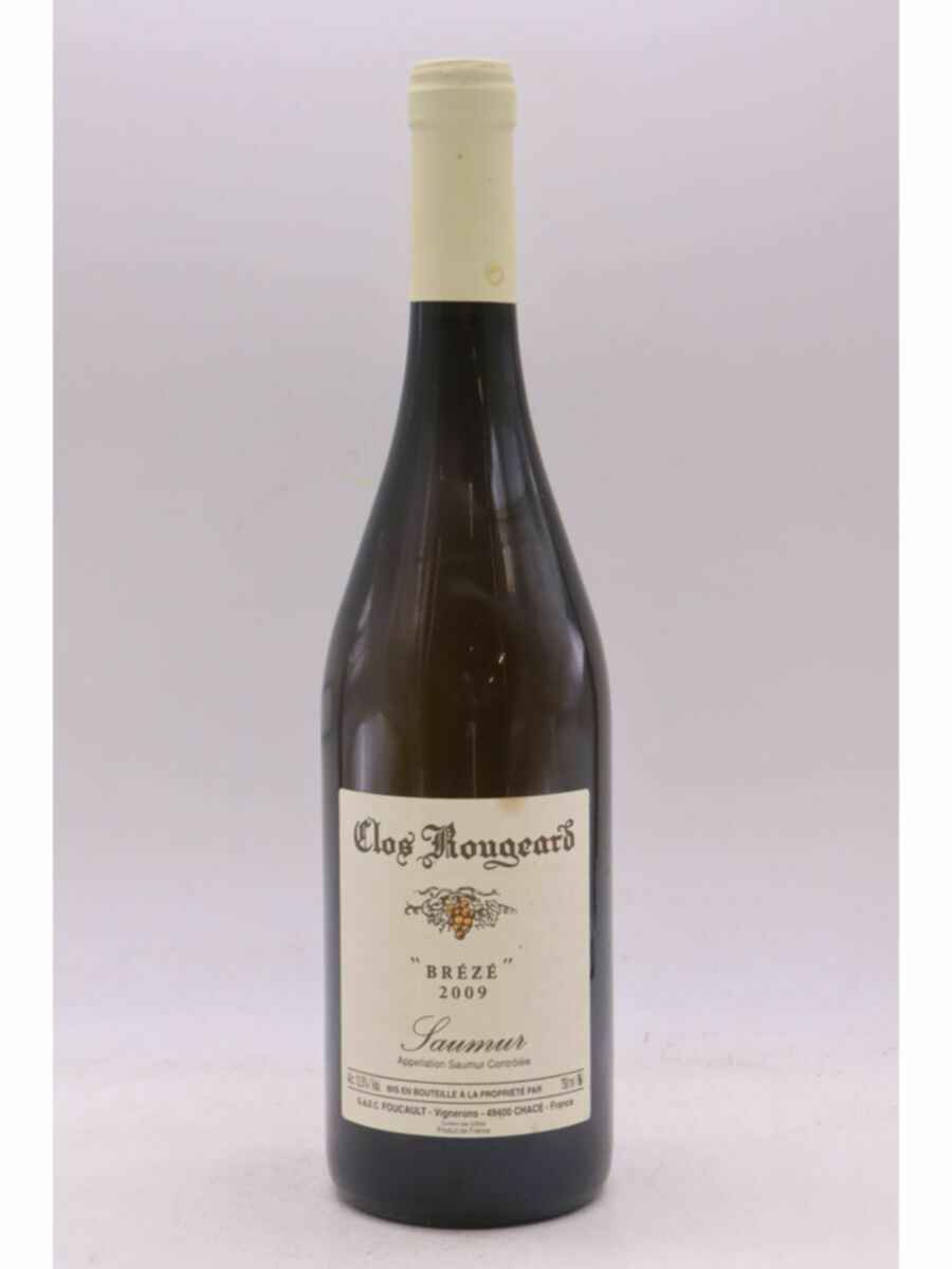 Clos Rougeard Breze Saumur Blanc 2009