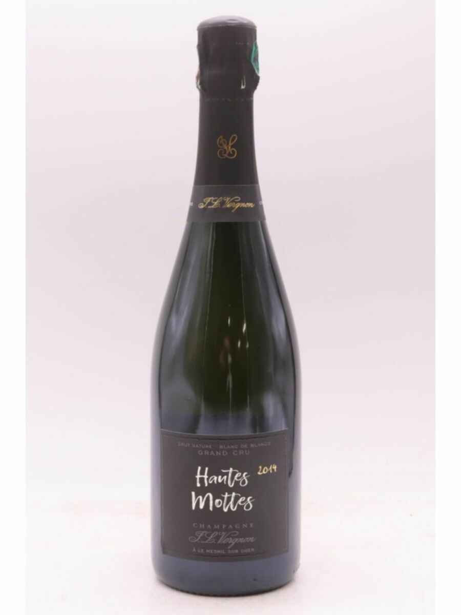J L Vergnon Hautes Mottes Grand Cru Blanc De Blancs Brut Nature 2014
