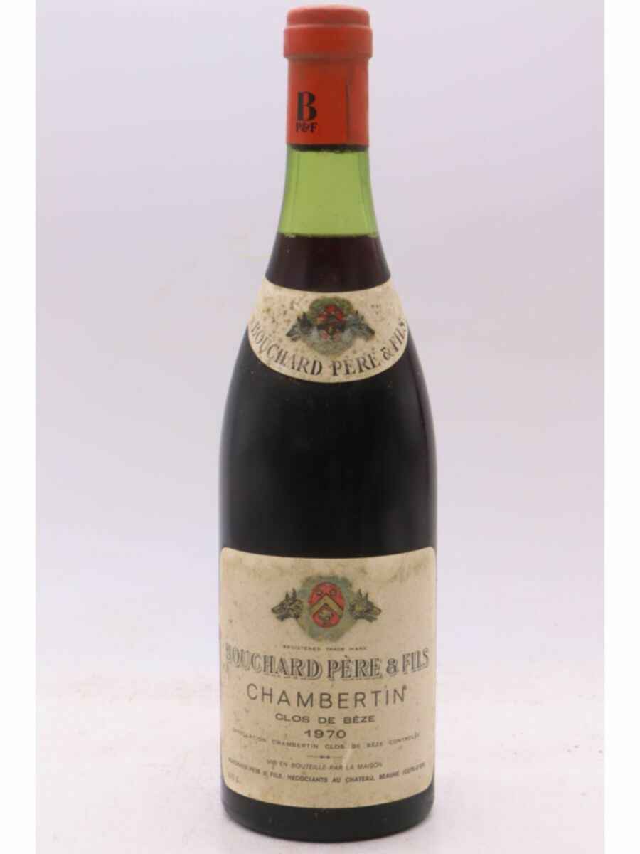 Bouchard P&f Chambertin Clos De Beze Grand Cru 1970