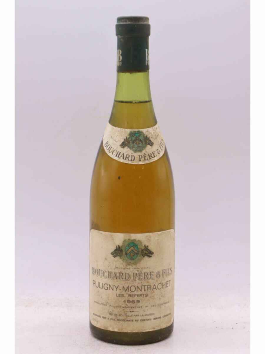 Bouchard P&f Puligny Montrachet Les Referts 1er Cru 1969