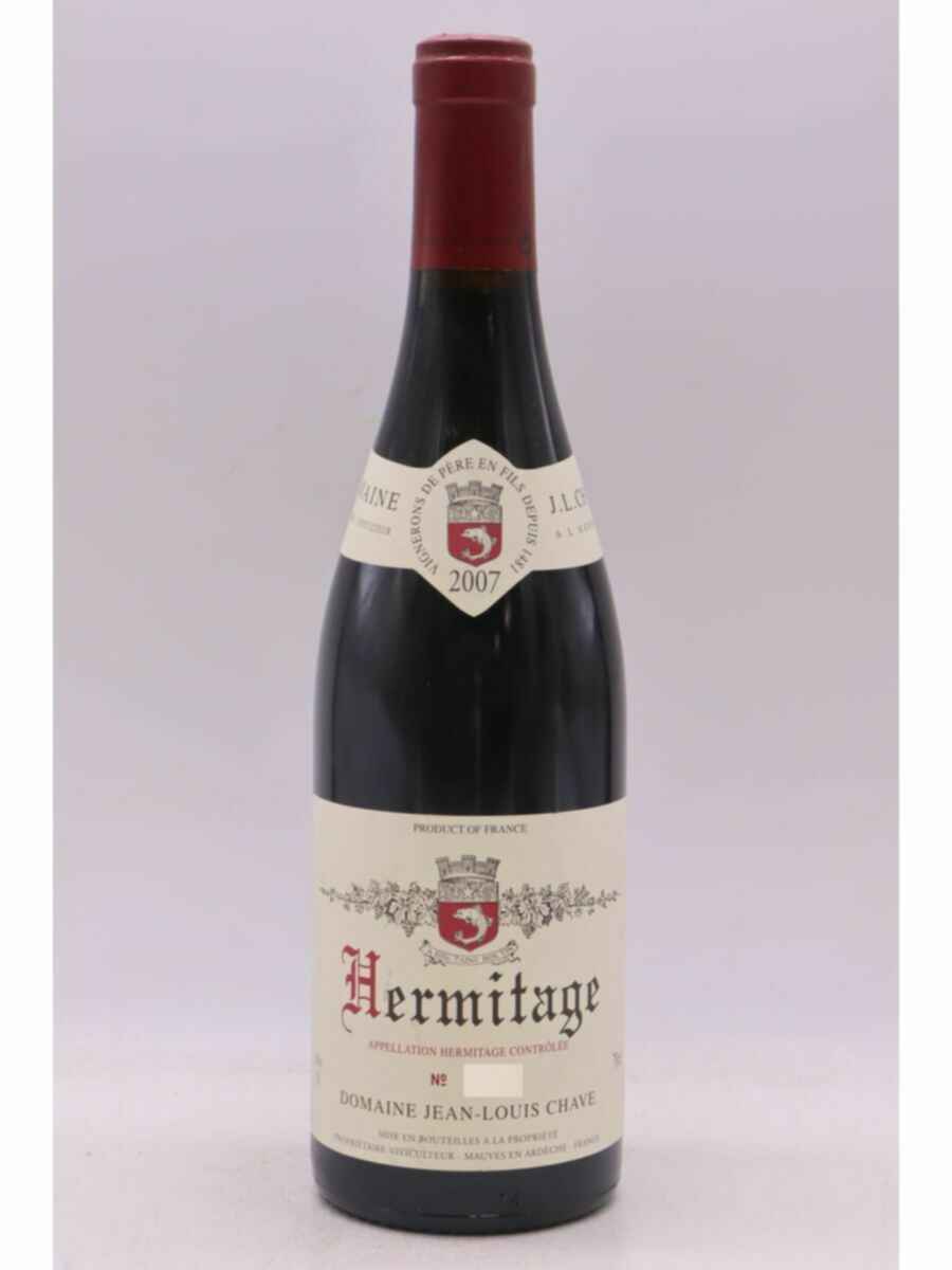 Jean Louis Chave Hermitage Rouge 2007