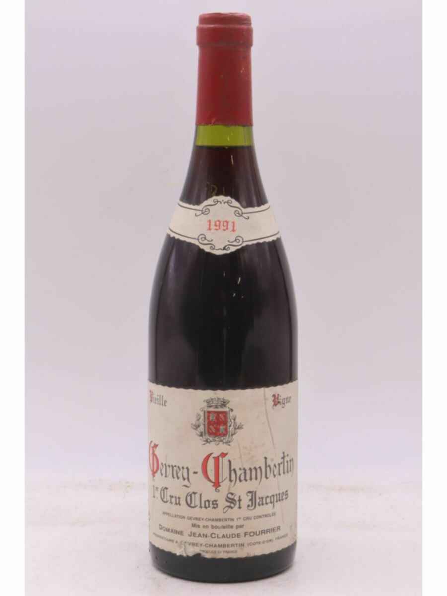Fourrier Gevrey Chambertin Clos Saint Jacques 1er Cru 1991