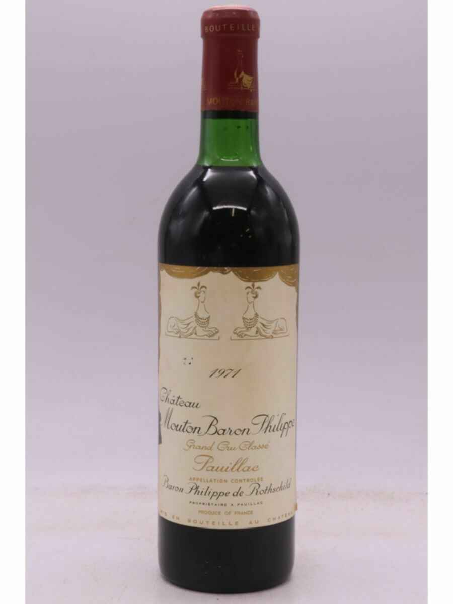 Chateau Mouton Baronne Philippe 1971