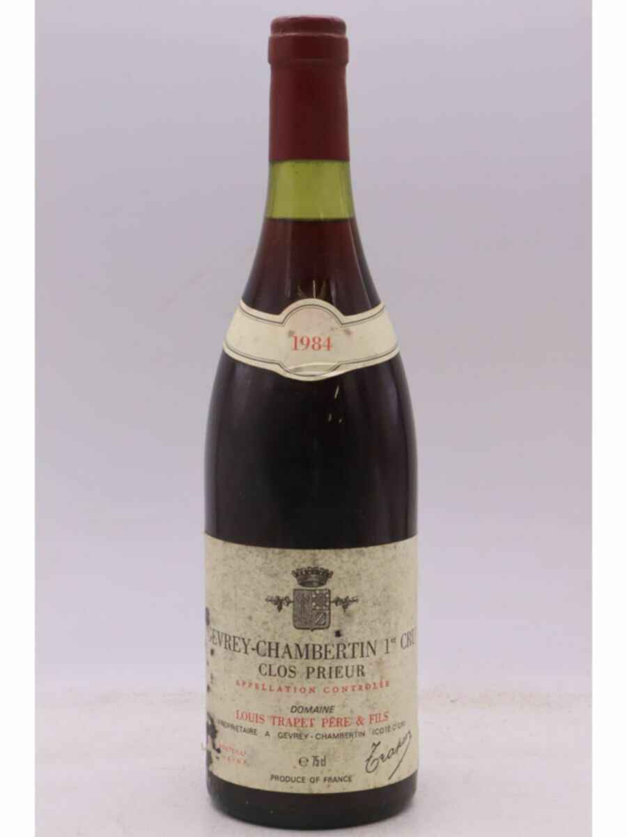Trapet Gevrey Chambertin Clos Prieur 1er Cru 1984