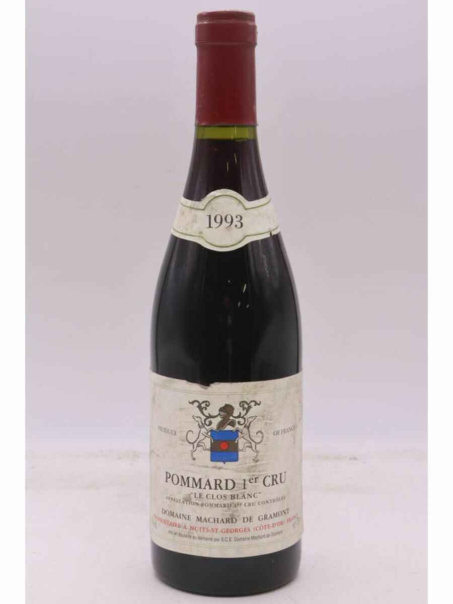 Machard De Gramont Pommard Clos Blanc 1er Cru 1993
