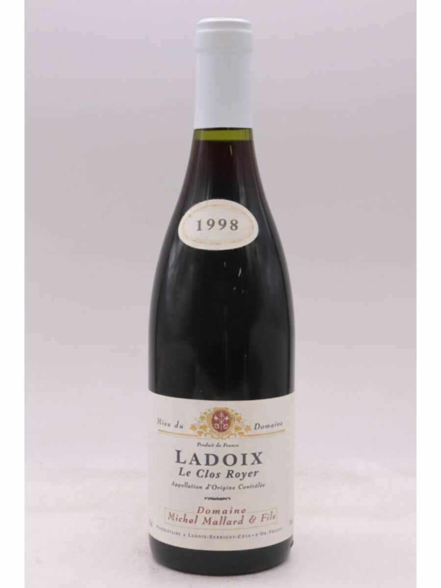 Michel Mallard Ladoix Le Clos Royer 1998