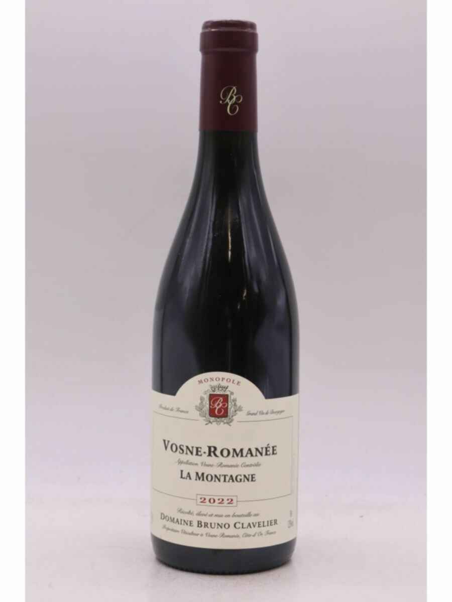 Bruno Clavelier Vosne Romanee La Montagne 2022