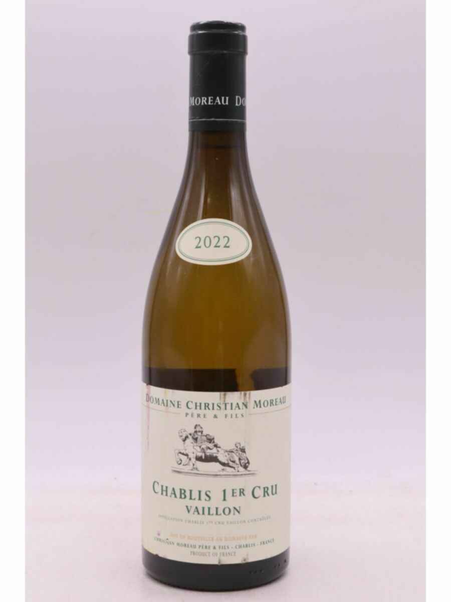 Christian Moreau Chablis 1er Cru Vaillon N.V.