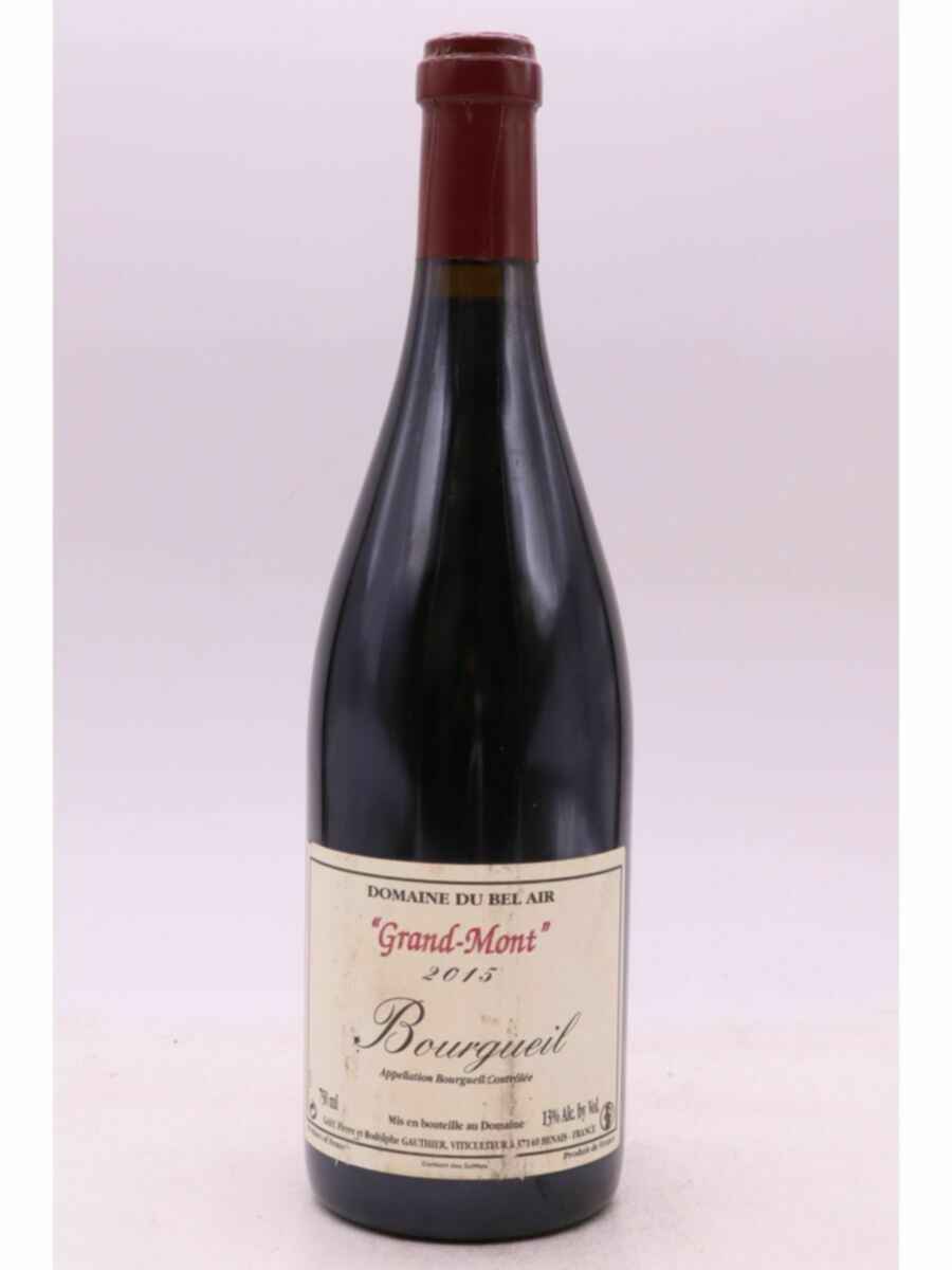 Bel Air Bourgueil Grand Mont 2015