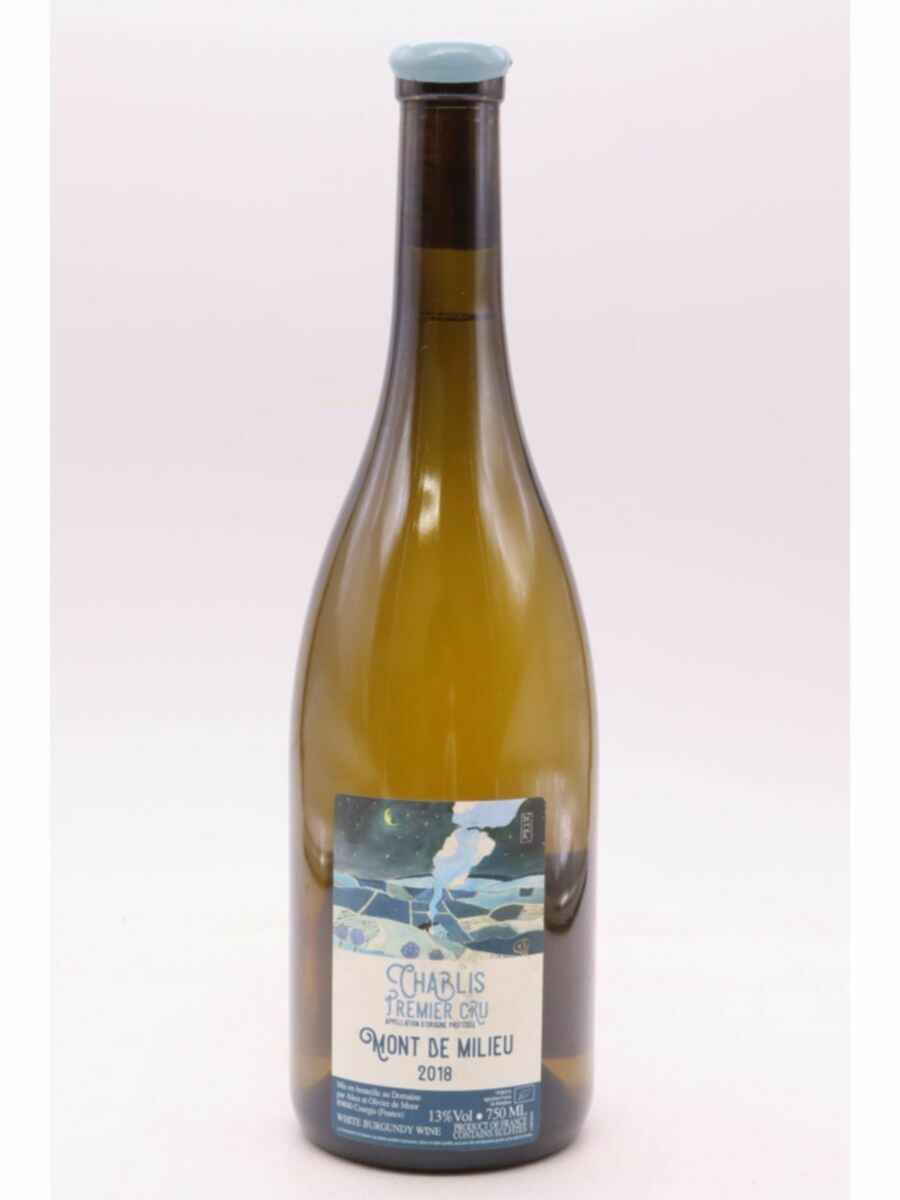 Alice Et Olivier De Moor Chablis Mont De Milieu 1er Cru 2018