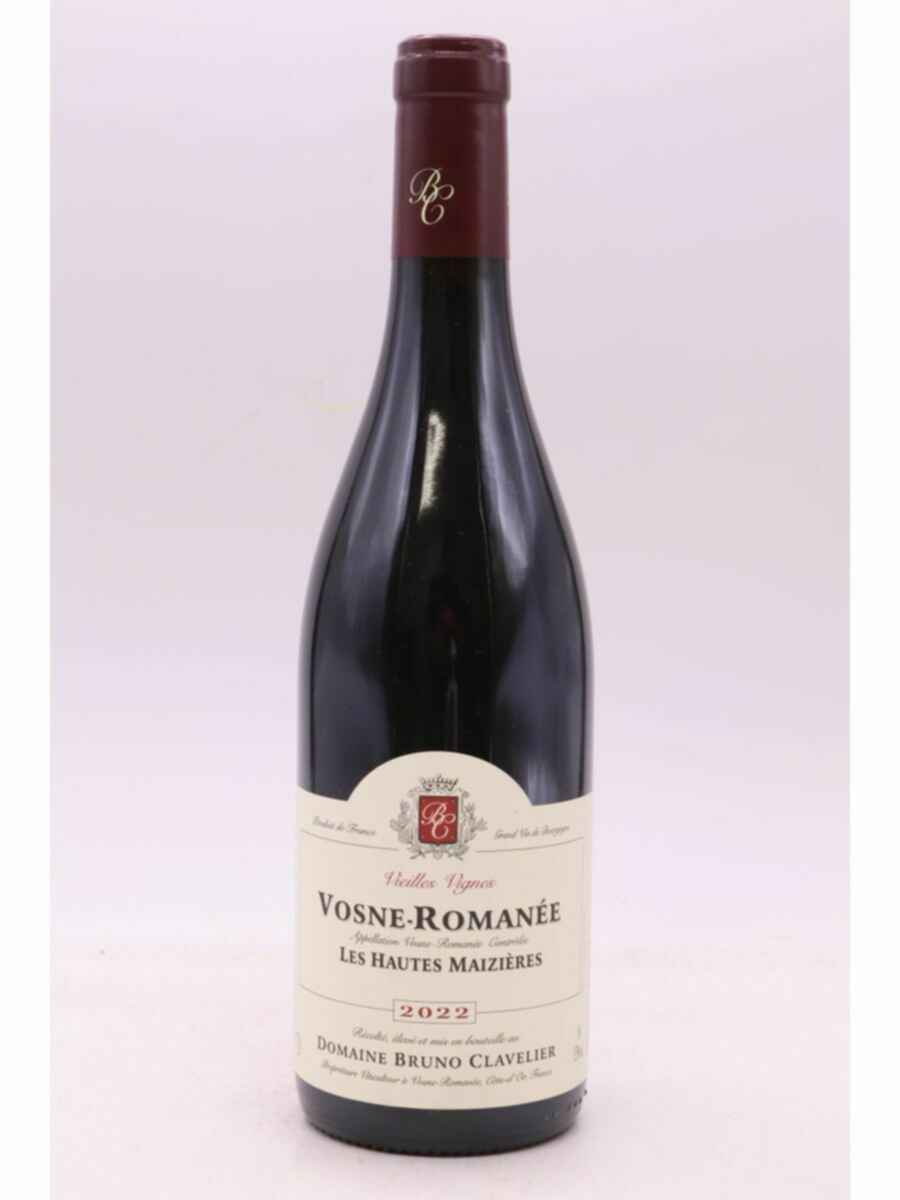 Bruno Clavelier Vosne Romanee Hautes Maizieres 2022