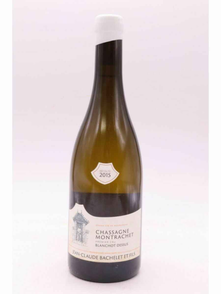 Jean Claude Bachelet Chassagne Montrachet Blanchot Dessus 1er Cru 2015