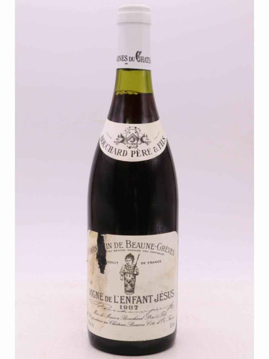 Bouchard P&f Beaune Greves Vigne De L'enfant Jesus 1er Cru 1987