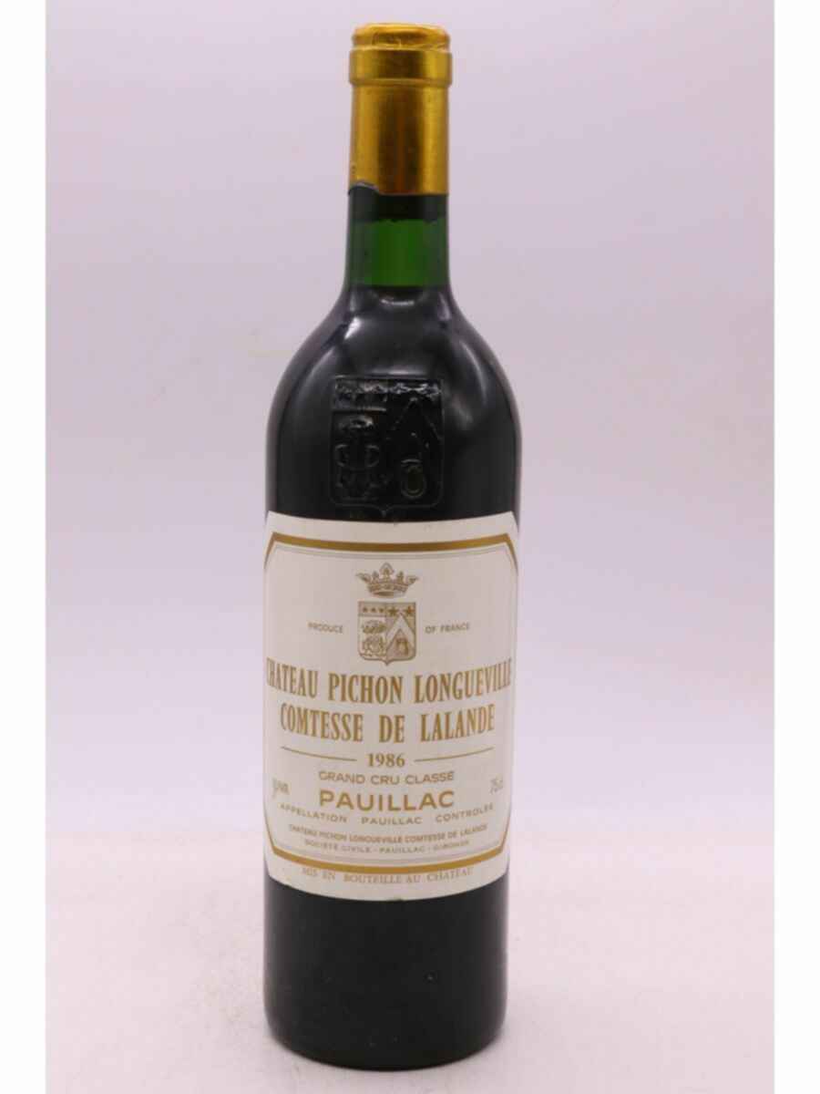 Chateau Pichon Lalande 1986