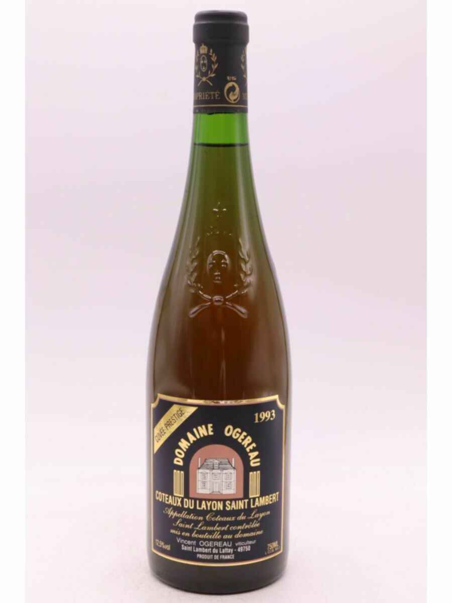 Ogereau Coteaux Du Layon Saint Lambert 1993