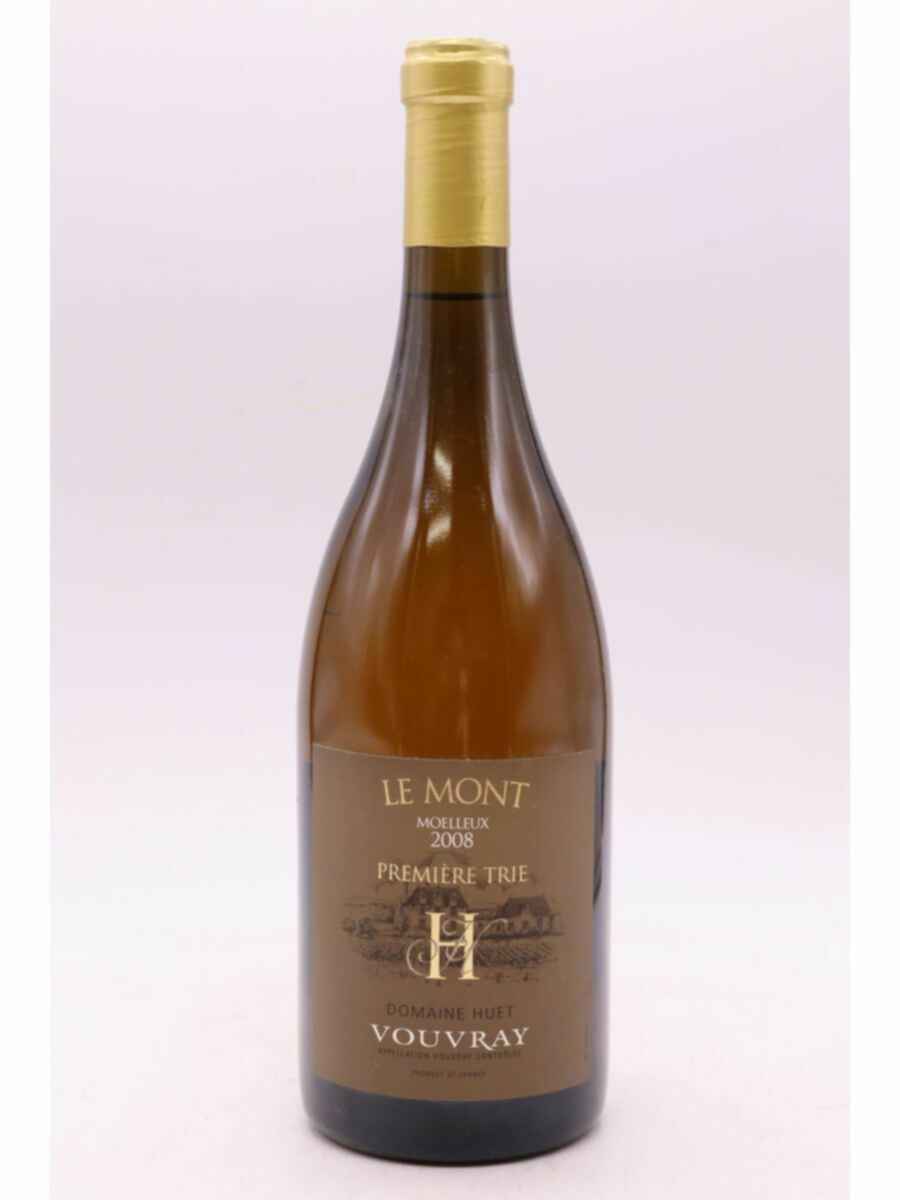 Huet Vouvray Le Mont Moelleux 1ere Trie 2008