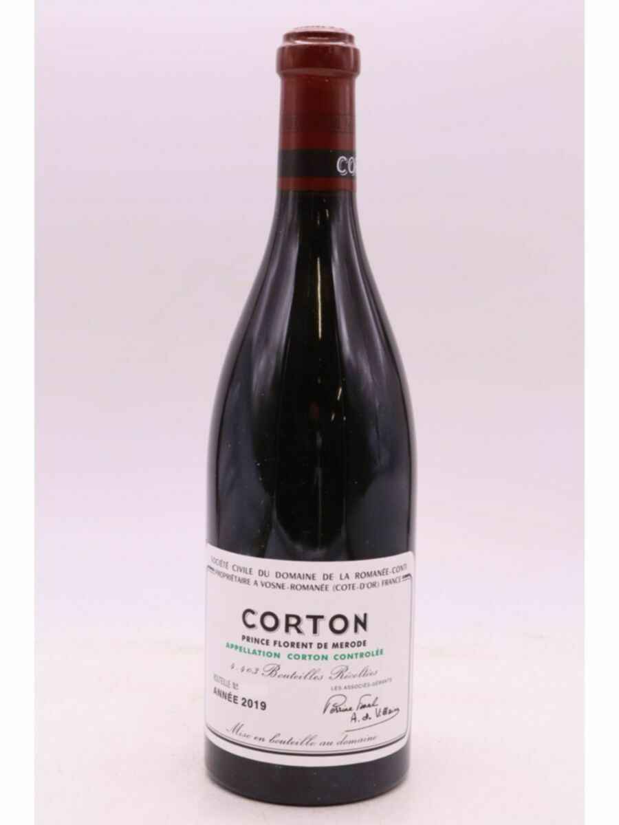 De La Romanee Conti Corton Grand Cru 2019