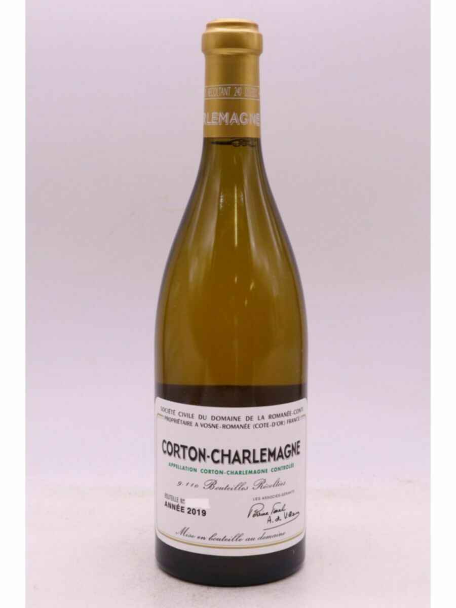 De La Romanee Conti Corton Charlemagne Grand Cru 2019