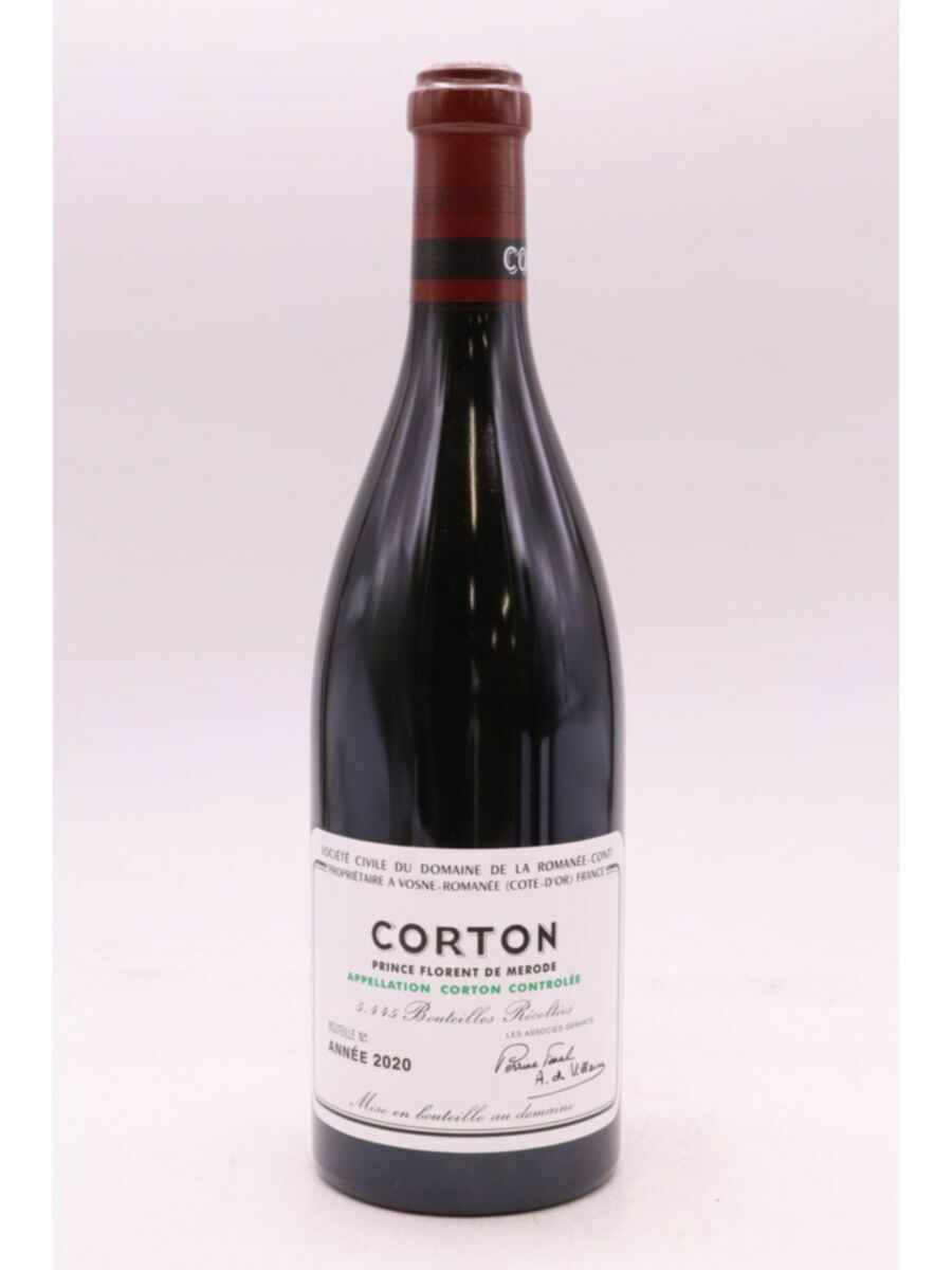 De La Romanee Conti Corton Grand Cru 2020