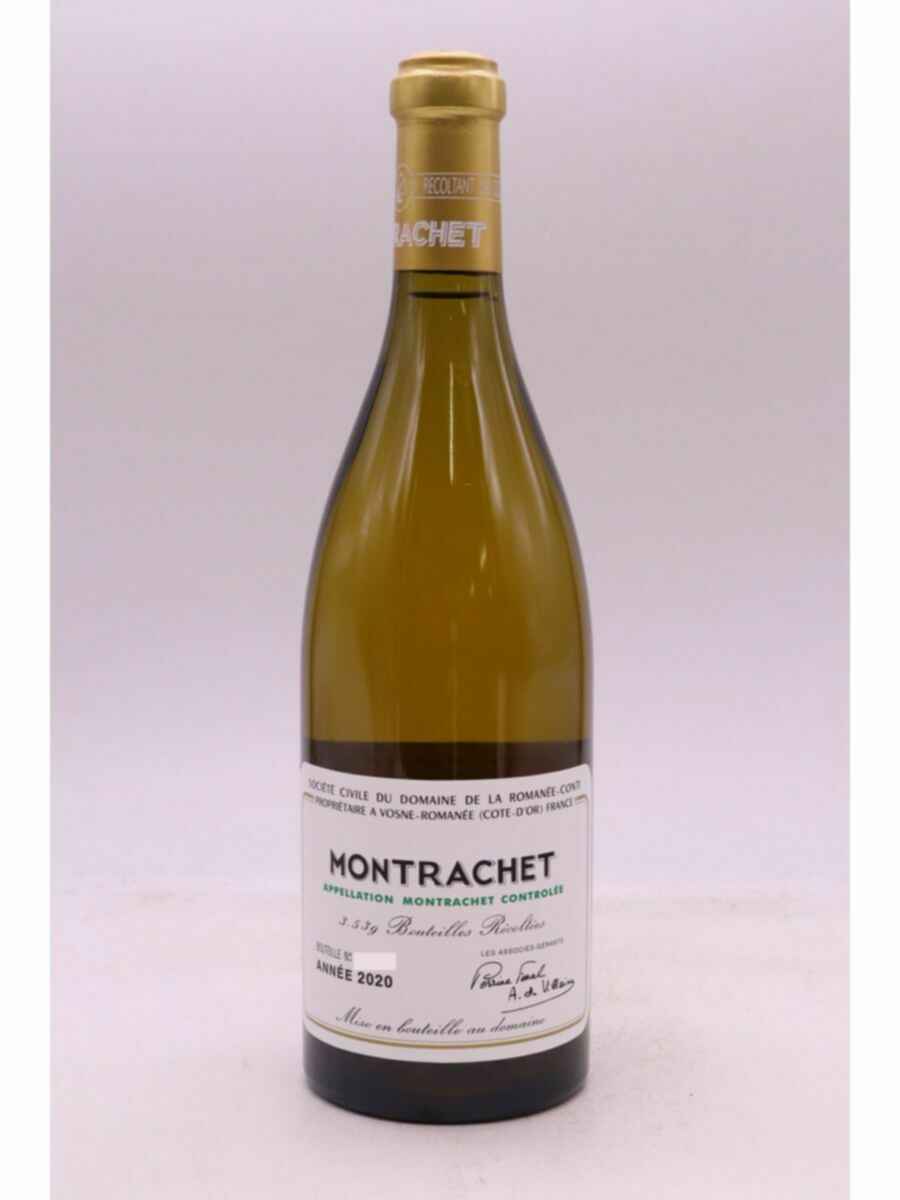 De La Romanee Conti Montrachet Grand Cru 2020