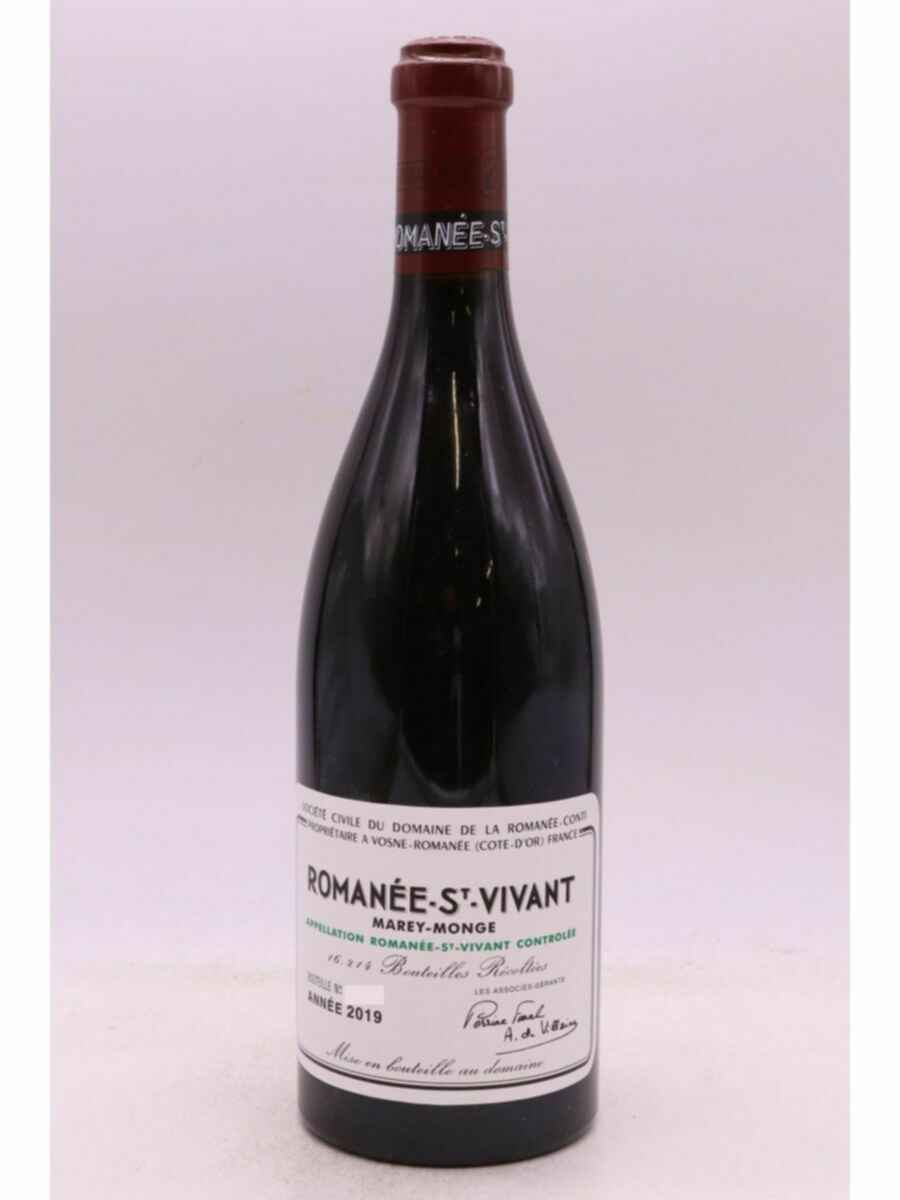 De La Romanee Conti Romanee Saint Vivant Grand Cru 2019