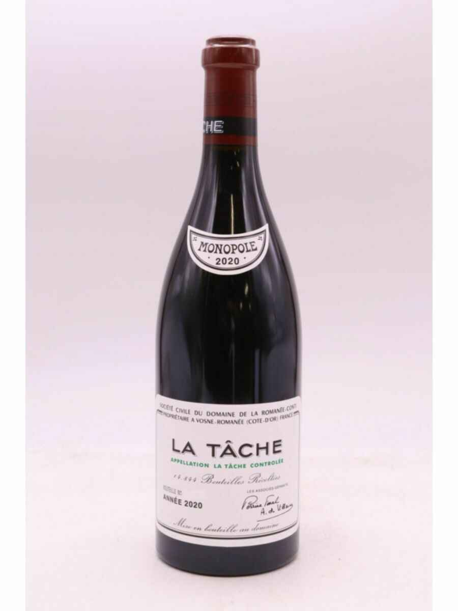 De La Romanee Conti La Tache Grand Cru 2020