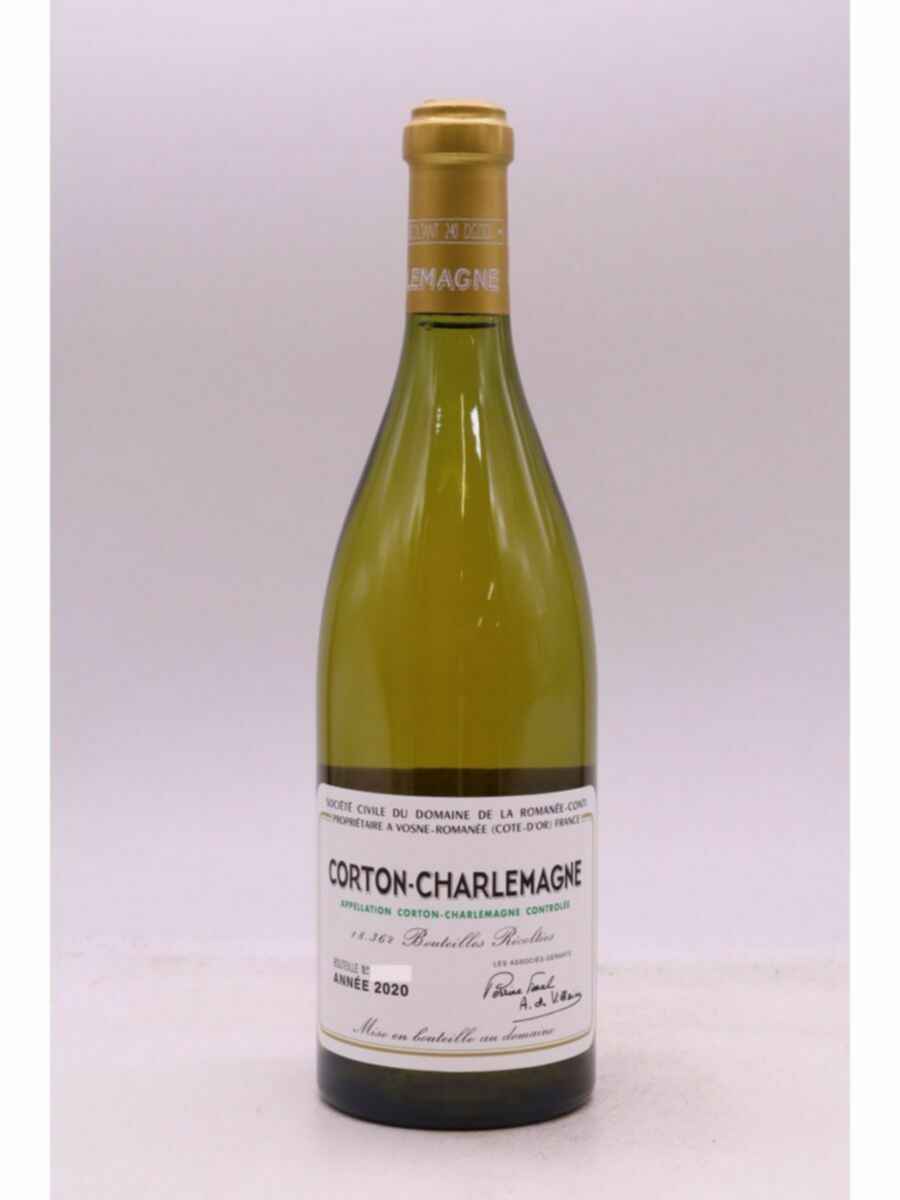 De La Romanee Conti Corton Charlemagne Grand Cru 2020