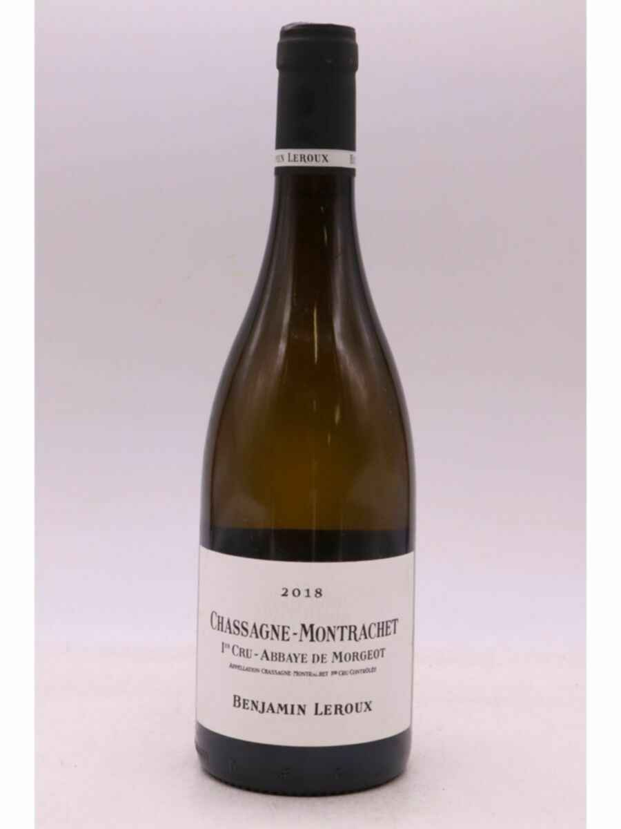 Benjamin Leroux Abbaye De Morgeot Chassagne Montrachet 1er Cru 2018
