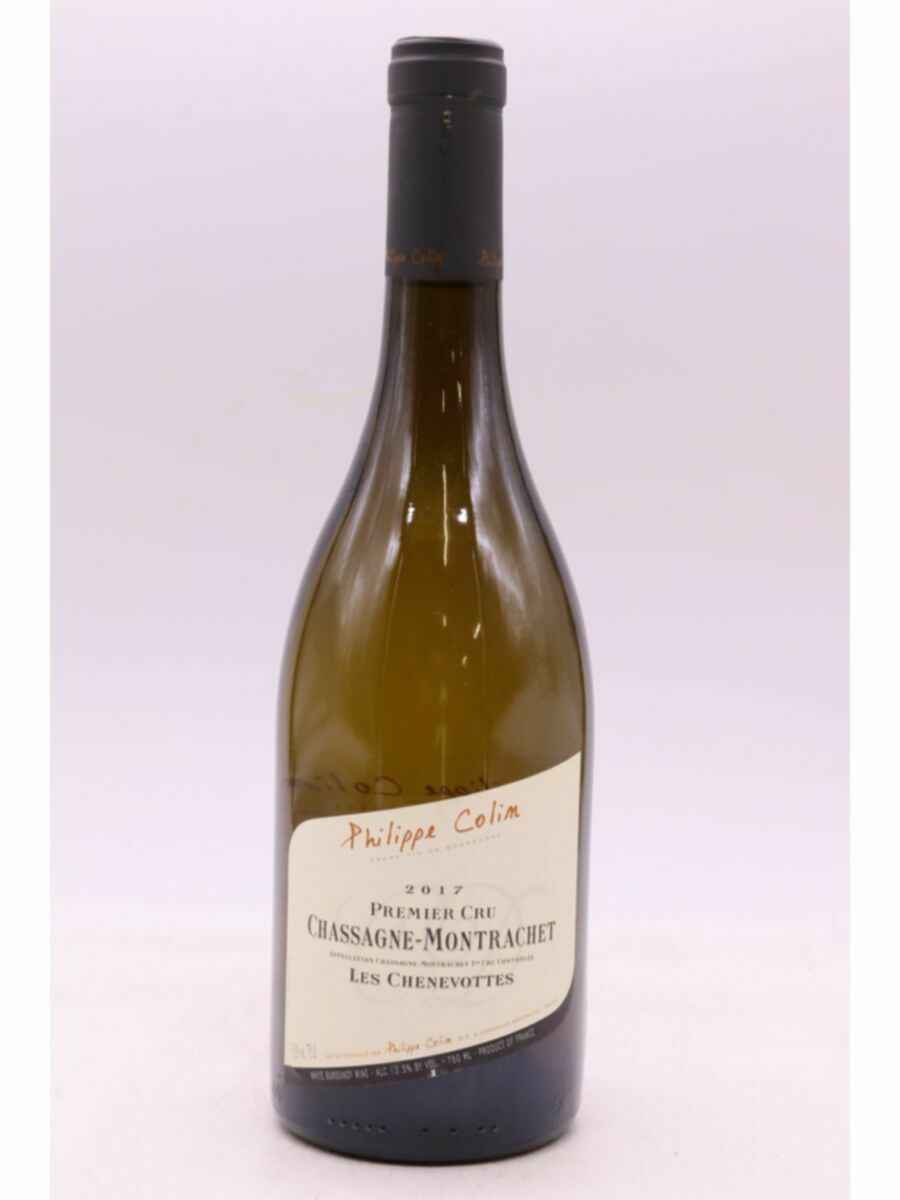 Philippe Colin Chassagne Montrachet 1er Cru Les Chenevottes 2017