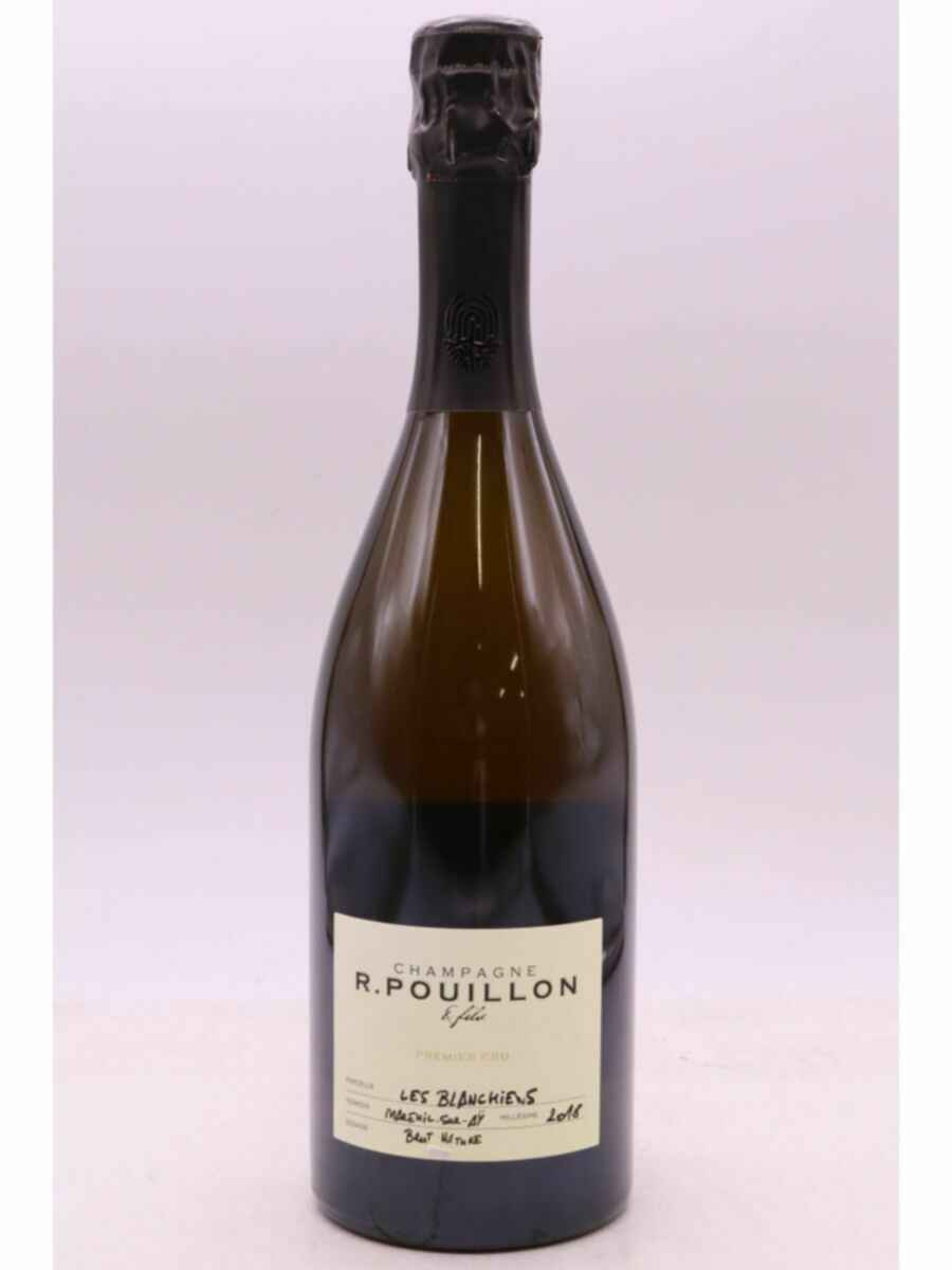 R Pouillon 1er Cru Les Blanchiens Brut Nature 2018