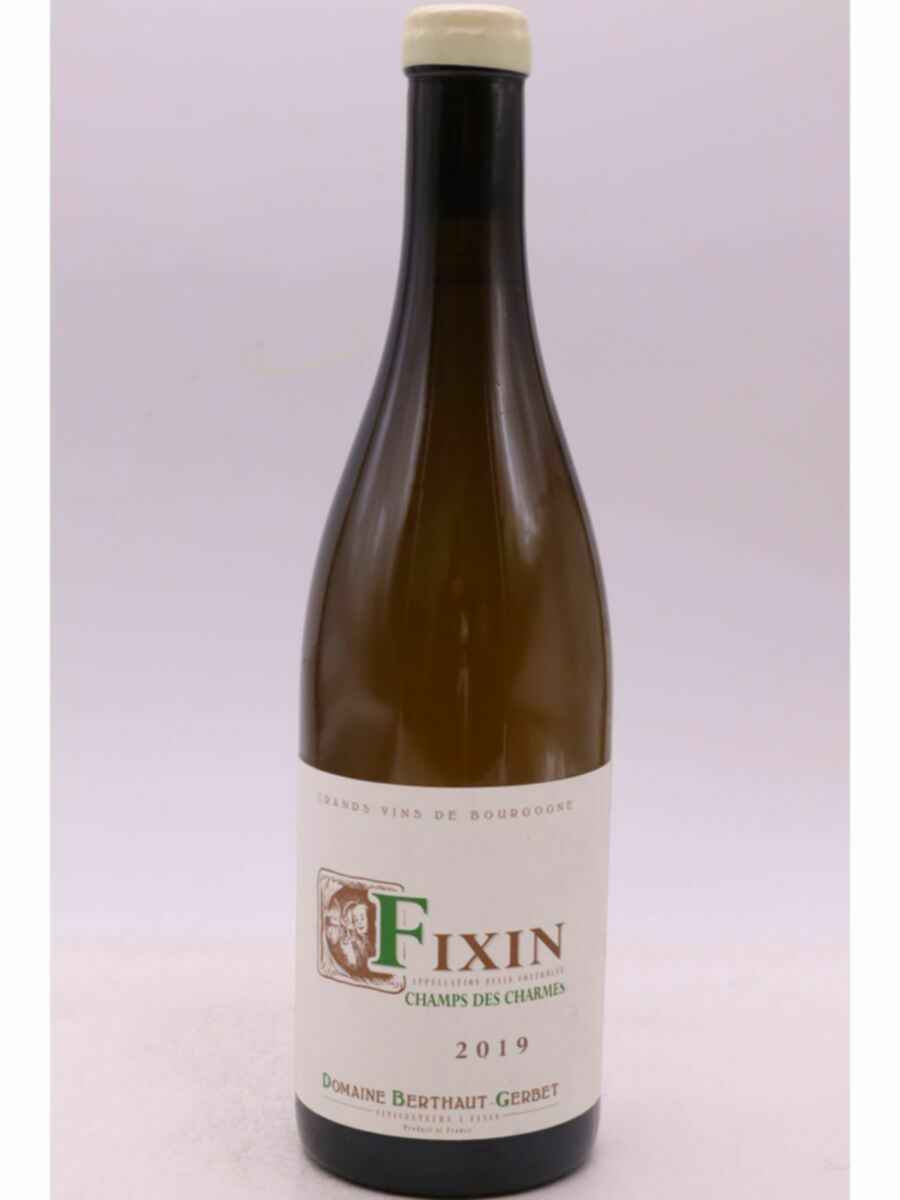 Berthaut Gerbet Fixin Champs Des Charmes Blanc 2019
