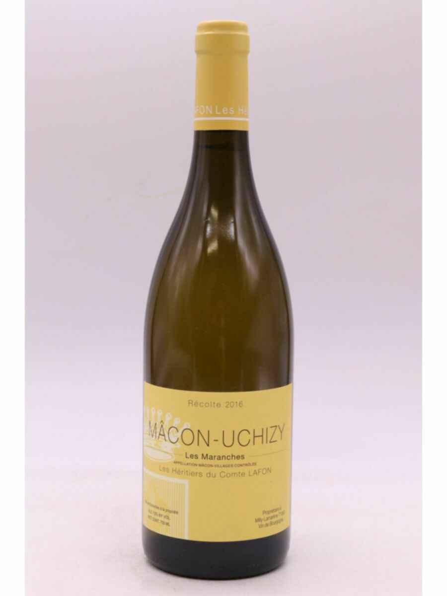 Heritiers Du Comte Lafon Macon Uchizy Les Maranches 2016