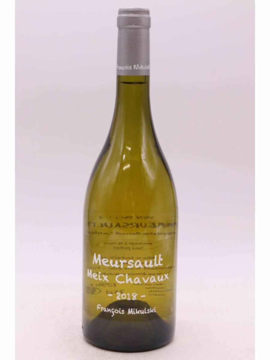 Francois Mikulski Meursault Meix Chavaux 2018