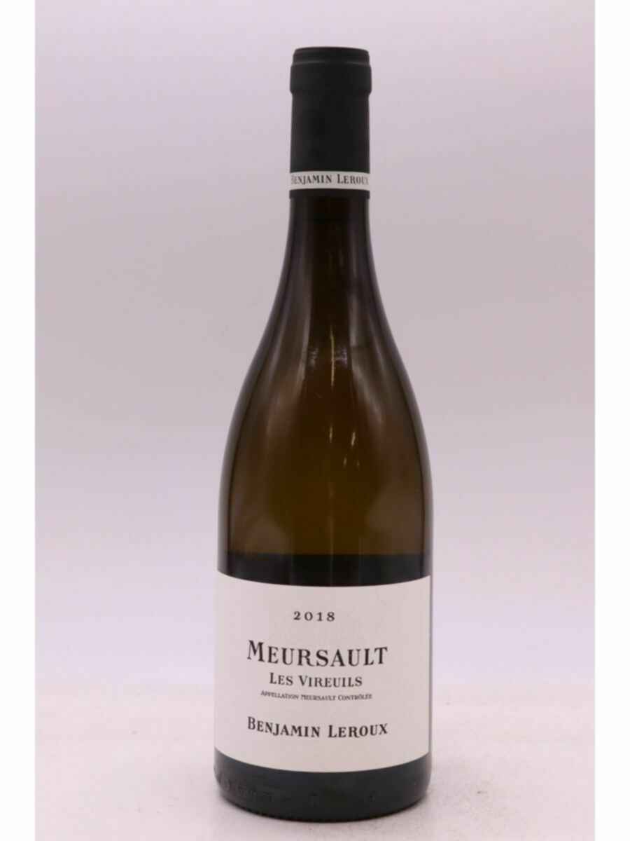 Benjamin Leroux Meursault Vireuils 2018