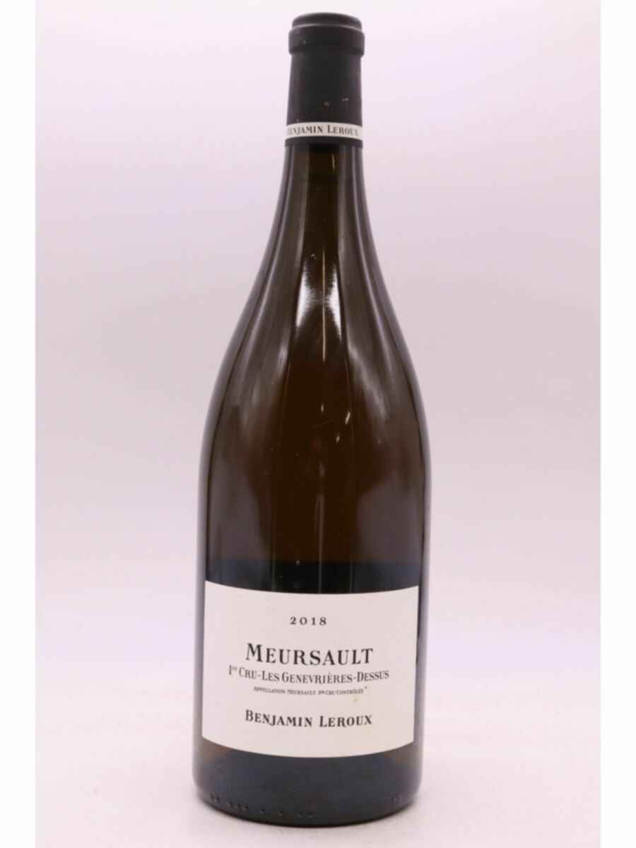 Benjamin Leroux Meursault 1er Cru Genevrieres Dessus 2018