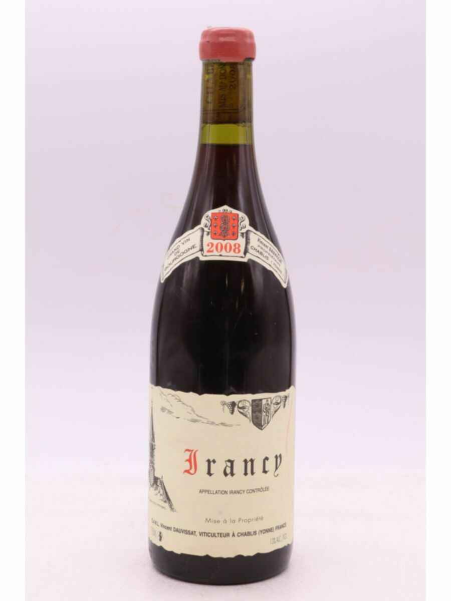 Vincent Dauvissat Irancy 2008