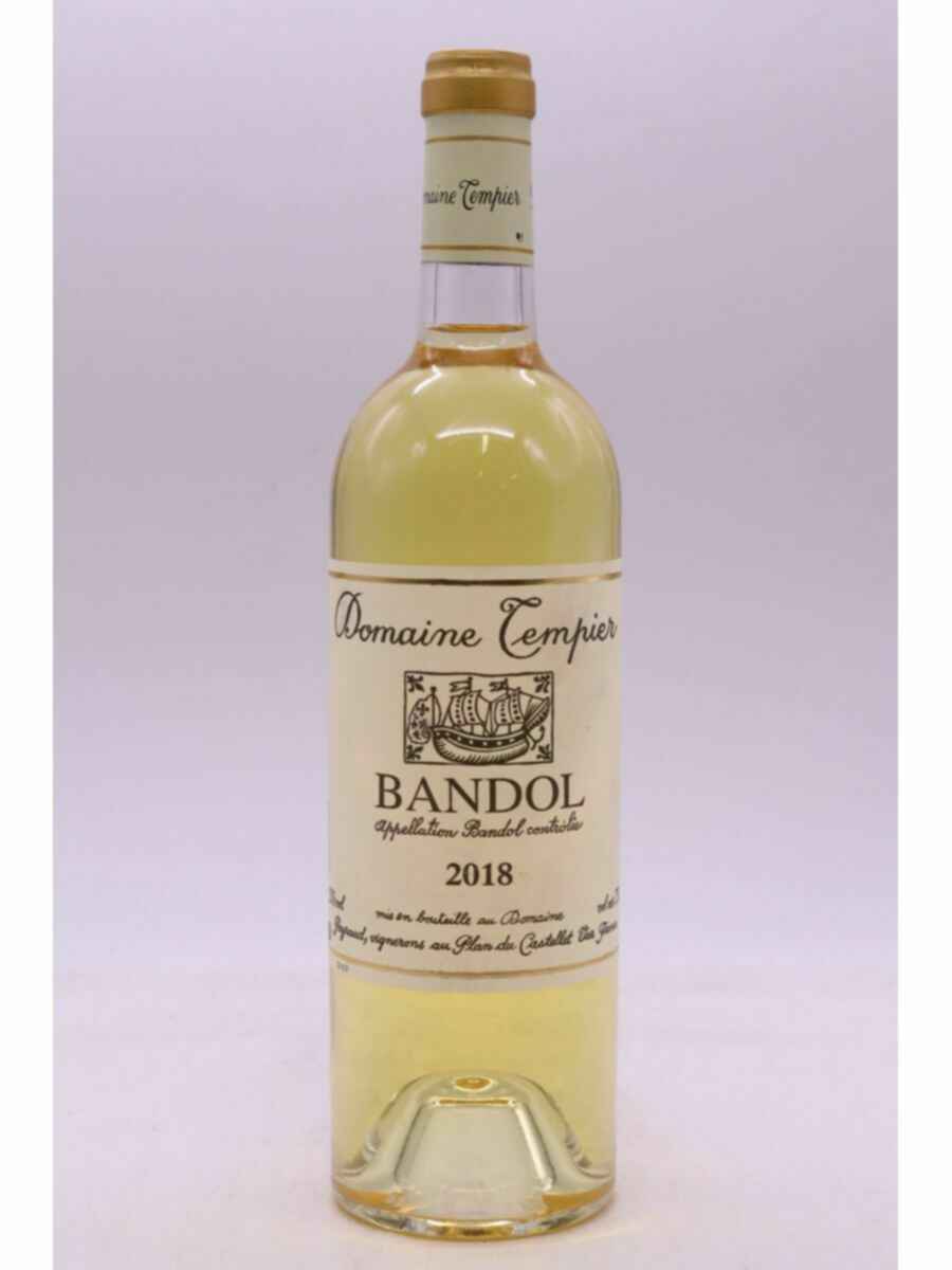 Tempier Bandol Blanc 2018