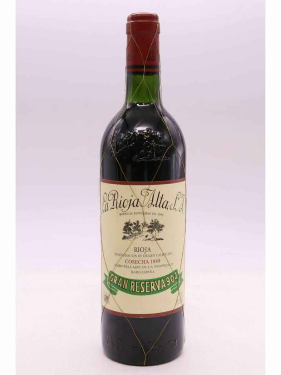 La Rioja Alta Gran Reserva 904 1989