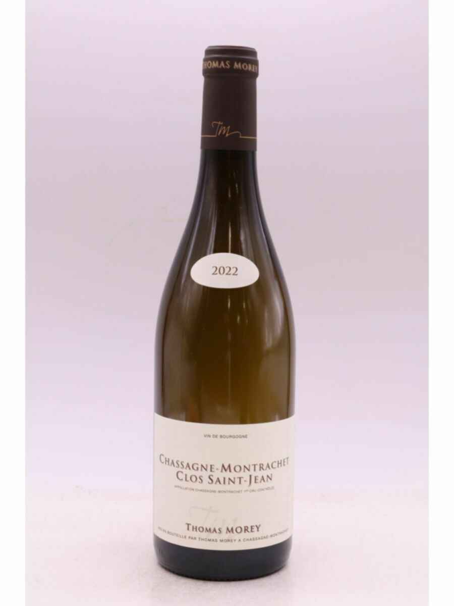 Thomas Morey Chassagne Montrachet Clos Saint Jean 1er Cru 2022